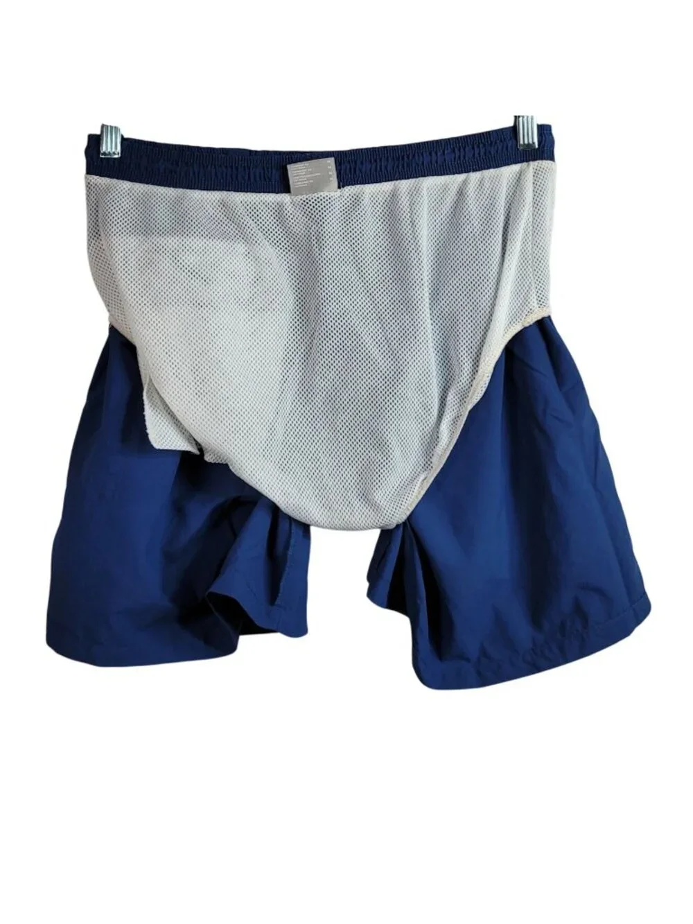 Columbia Mens PFG Swim Shorts Blue Medium Drawstring Pockets Omni-Shade 6
